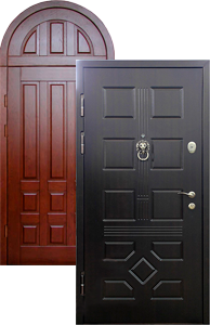 Двери с натуральным шпоном - Изображение